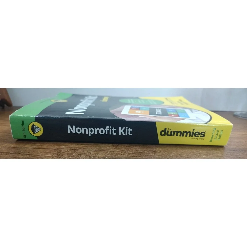 Nonprofit Kit For Dummies 6th Edition Paperback Wiley 2022 M148